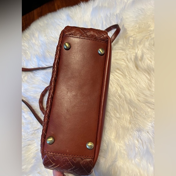 Patricia Nash Woven Leather Satchel - Picture 5 of 11